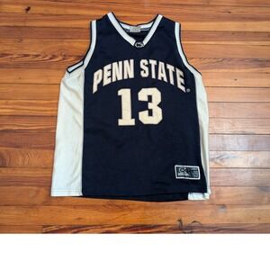 Colosseum Penn State Nittany Lions Basketball Jersey Blue Number 13 Kids Size L